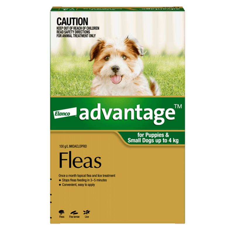 ADVANTAGE 0-4KG GREEN 6 MONTHS