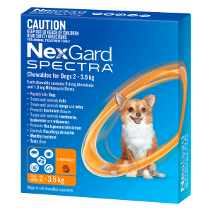 NEXGARD SPECTRA FOR DOGS 2-3.5KG