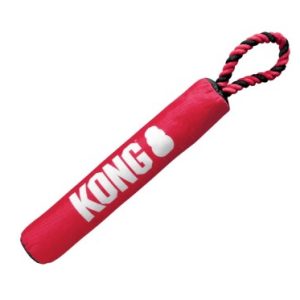 KONG Signature Stick With Rope Dog Toy